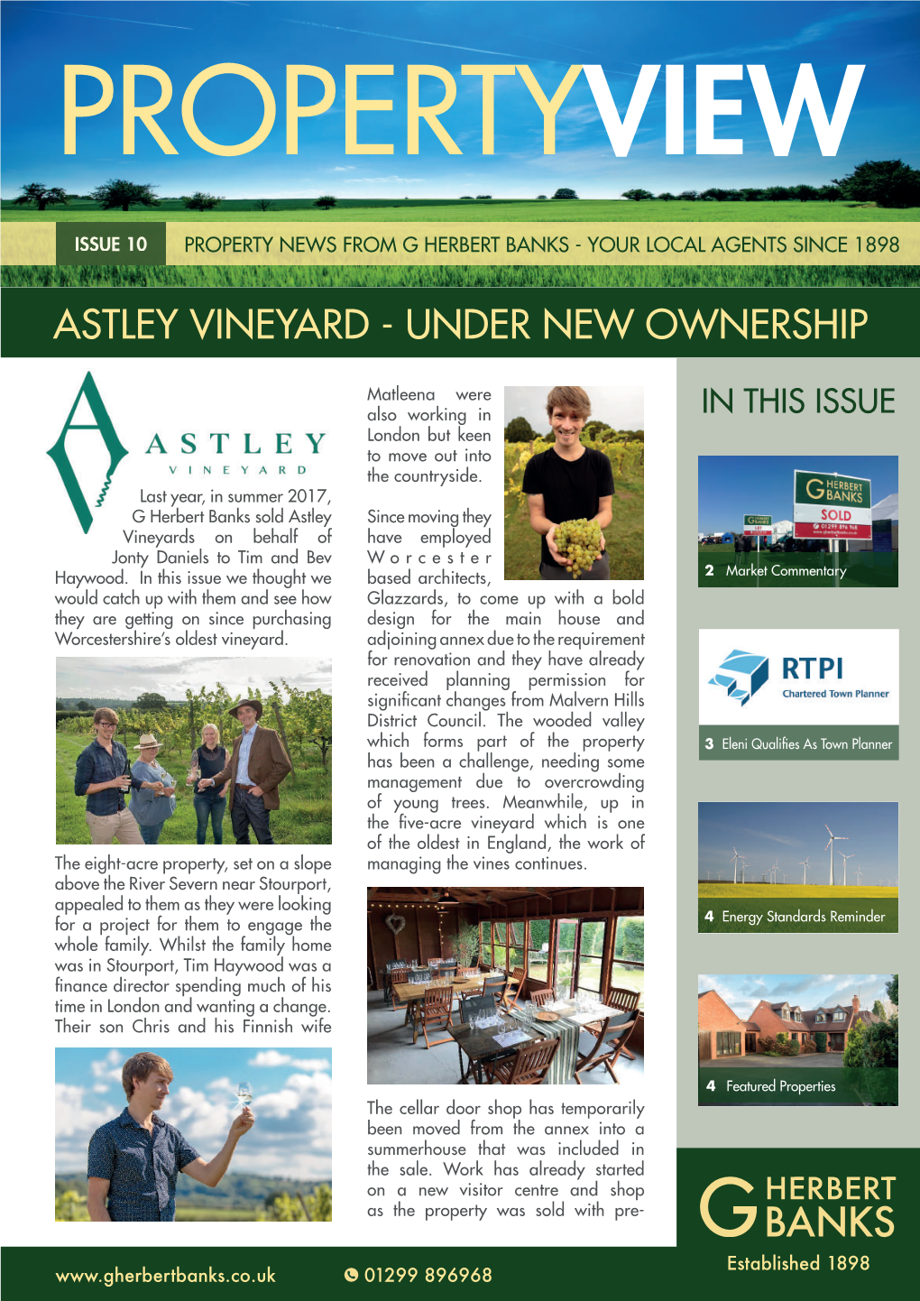 Astley Vineyard - Under New Ownership