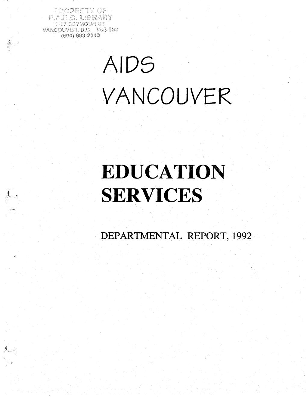 Aids Vancouver