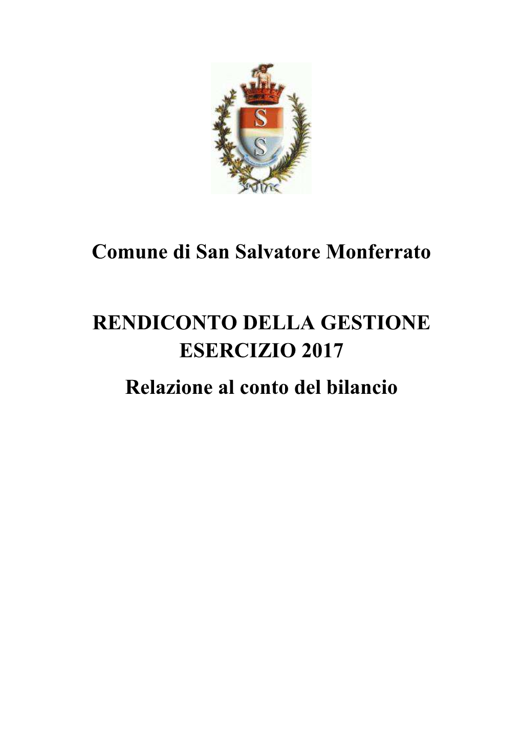 Relazione Rendiconto Ssm 2017