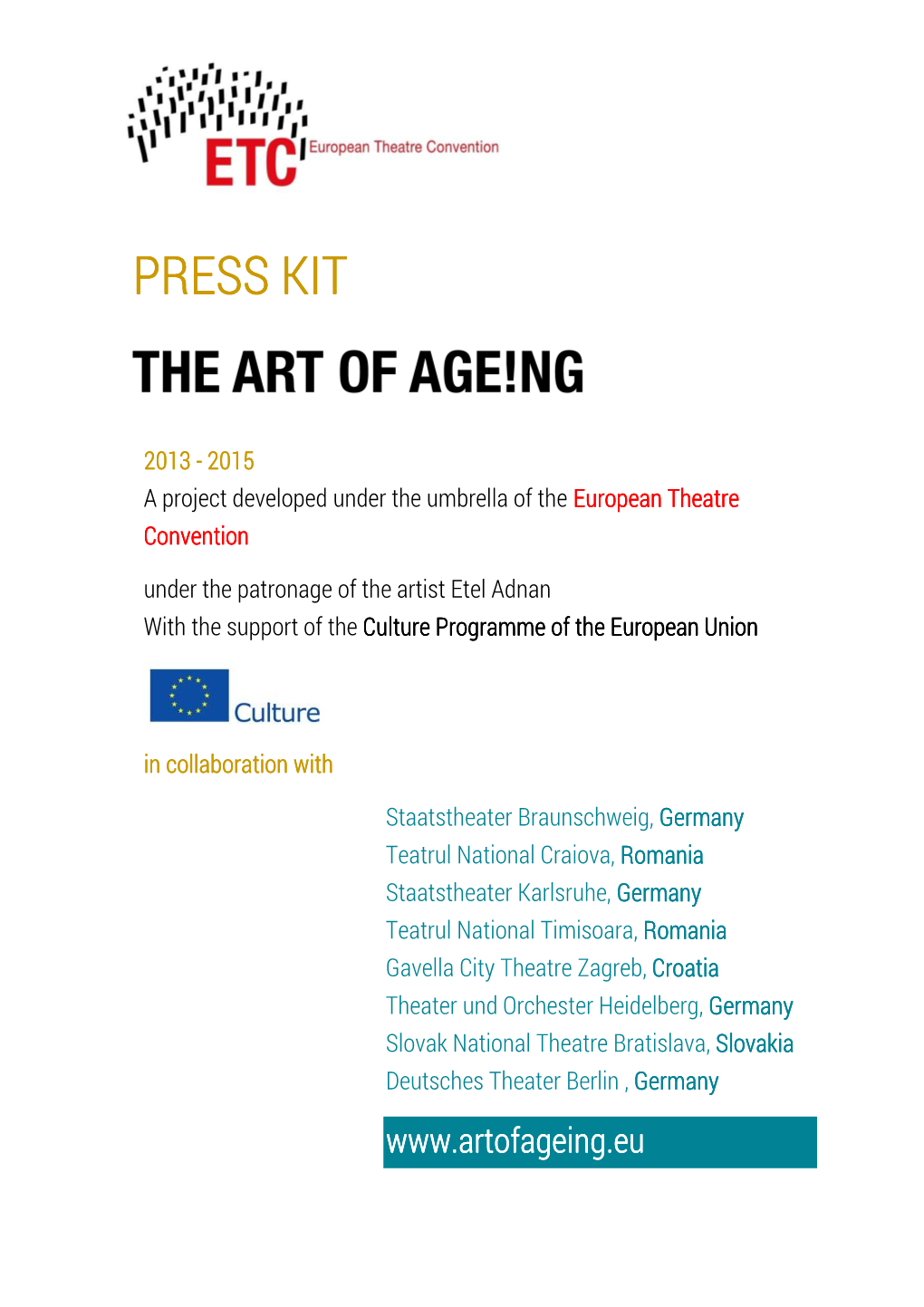 The Art of Ageing Press