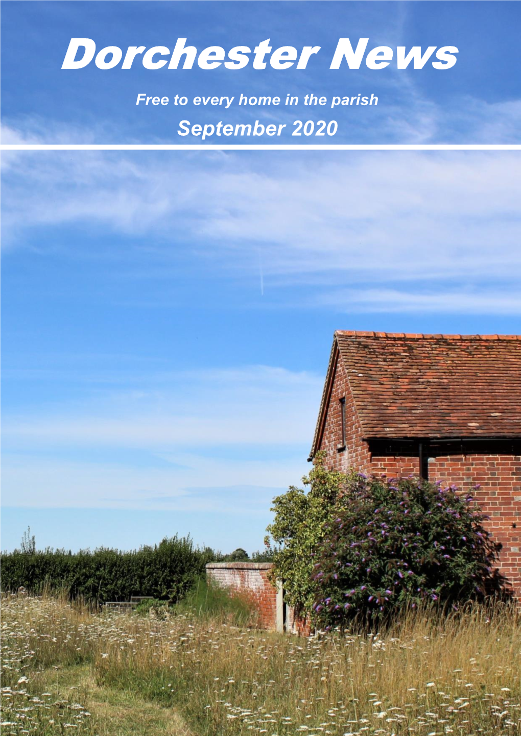 Dorchester News Free to Every Home in the Parish September 2020
