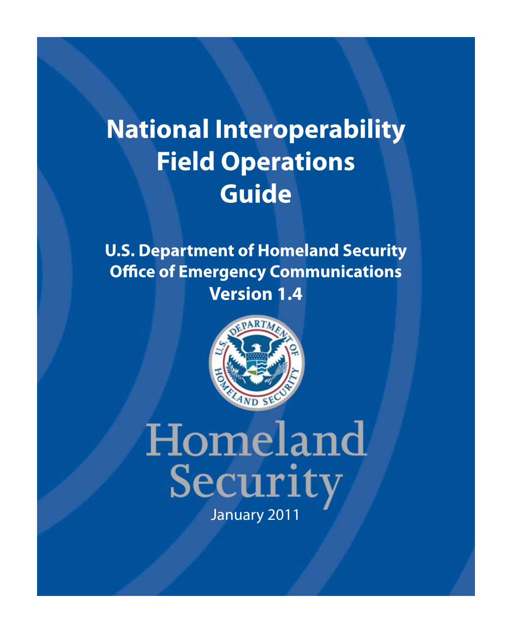 National Interoperability Field Operations Guide (NIFOG)