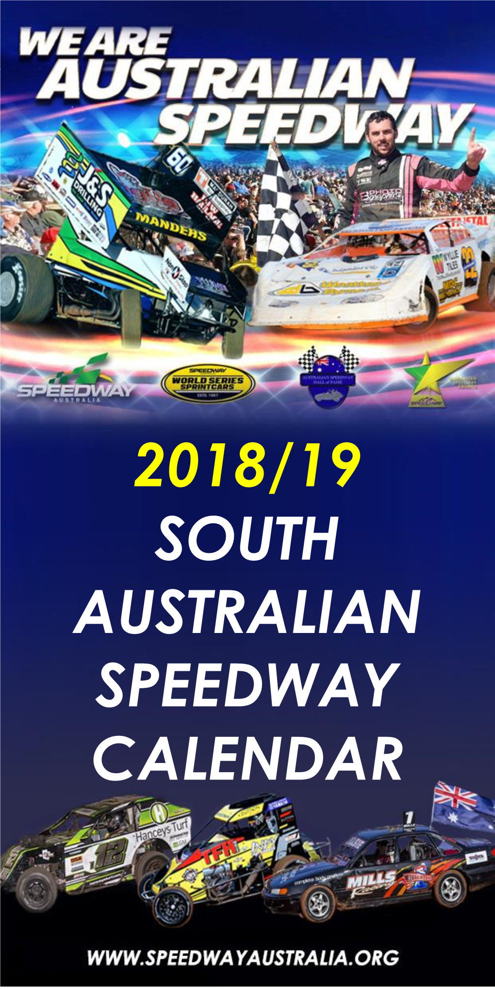 2018/19 South Australian Speedway Calendar