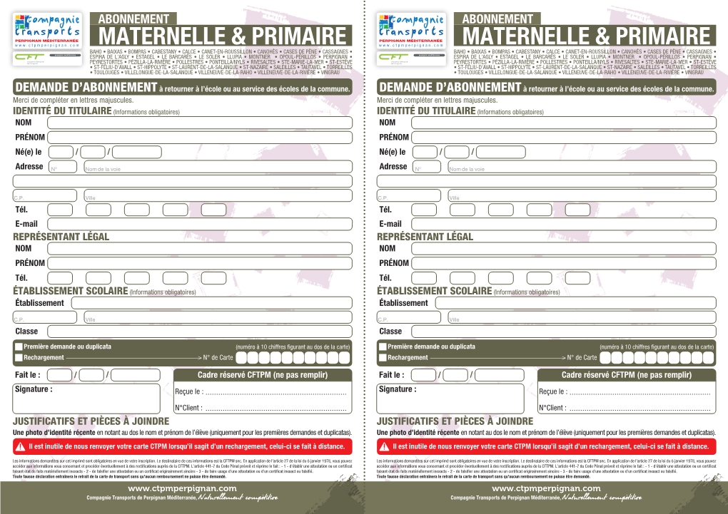 Maternelle & Primaire