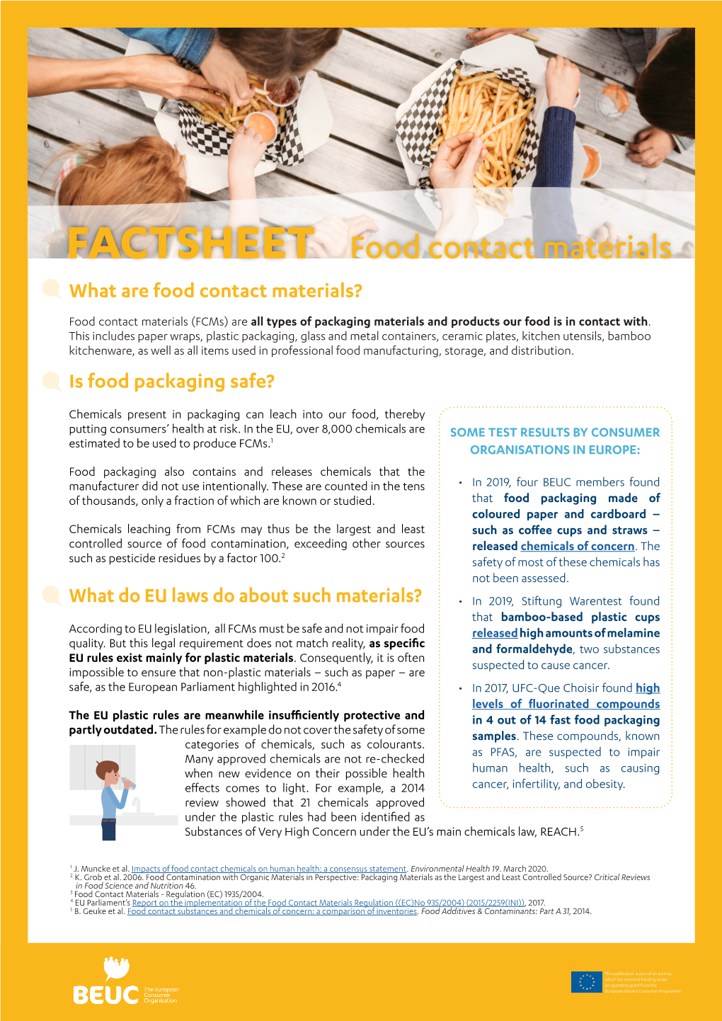 Food Contact Materials What Are Food Contact Materials?