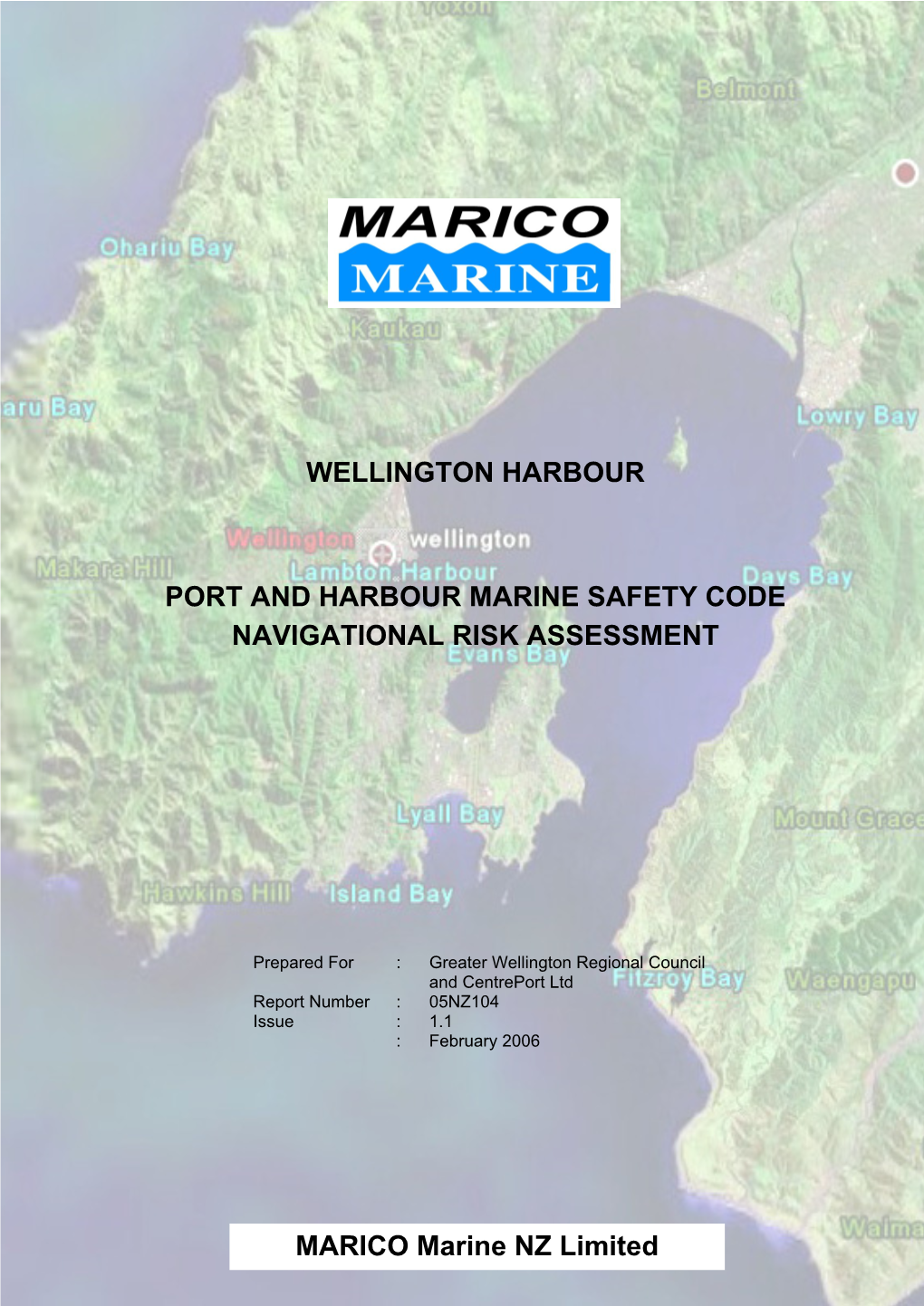 MARICO Marine NZ Limited WELLINGTON HARBOUR PORT