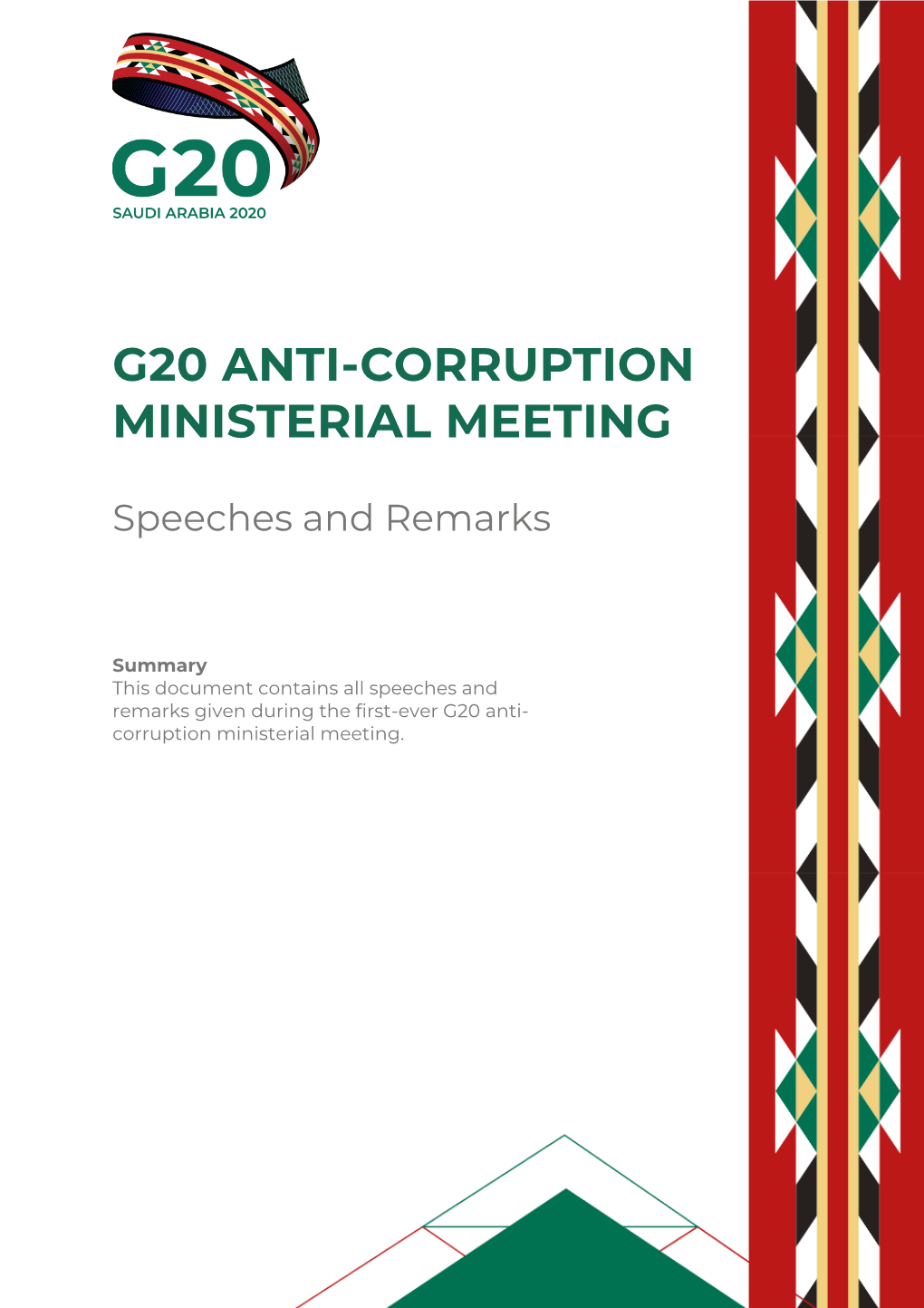 G20 Anti-Corruption Ministerial Meeting