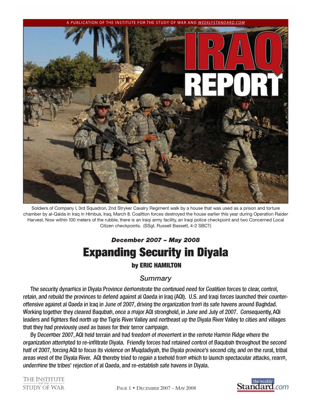 Expanding Security in Diyala