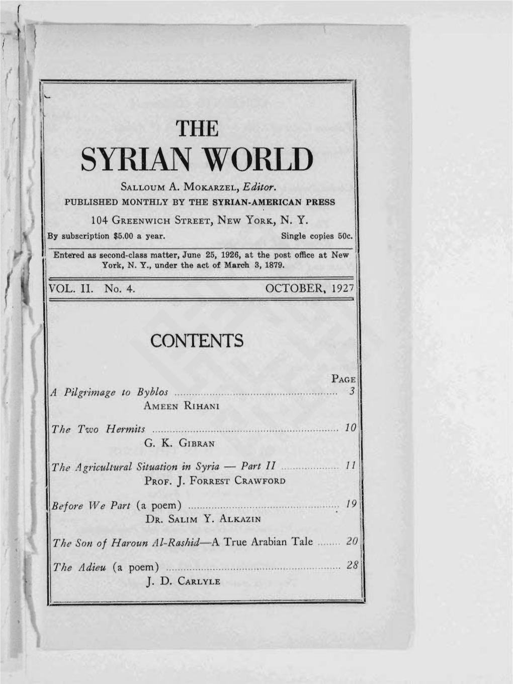 Syrian World Salloum A