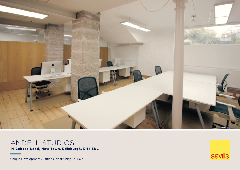 Andell Studios, 14 Belford Road, Edinburgh