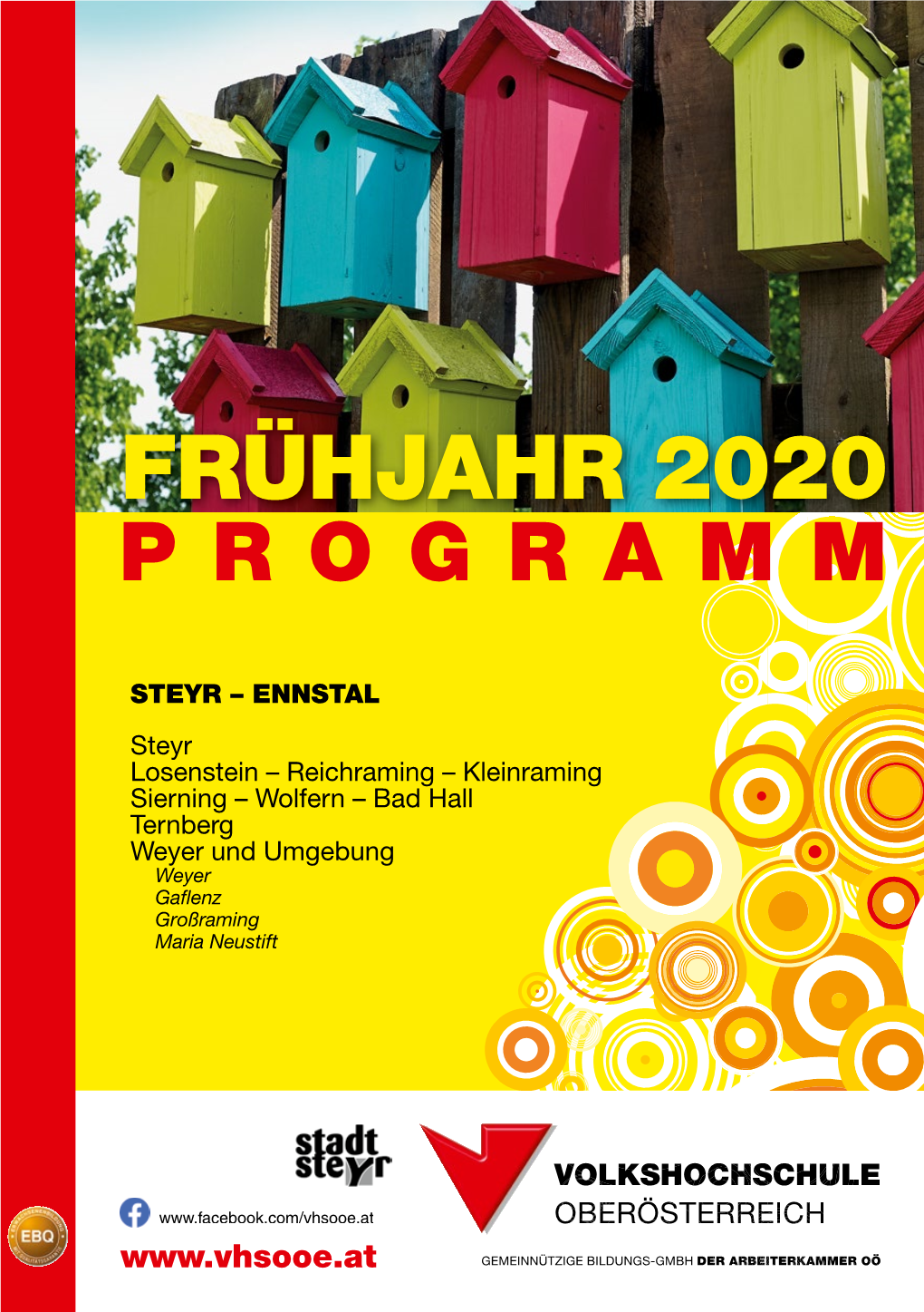 Frühjahr 2020 Online: Per Mail Oder ✆: Kontakte Seite 4 Bis 5 4400 Steyr