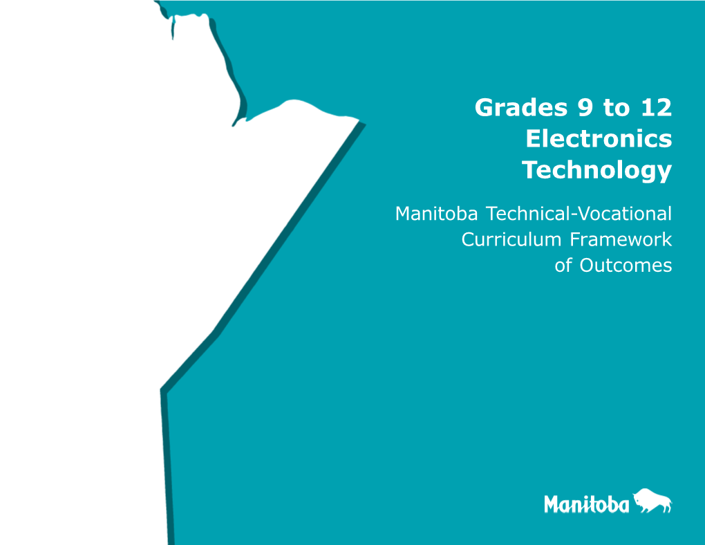 Grades 9 to 12 Electronics Technology