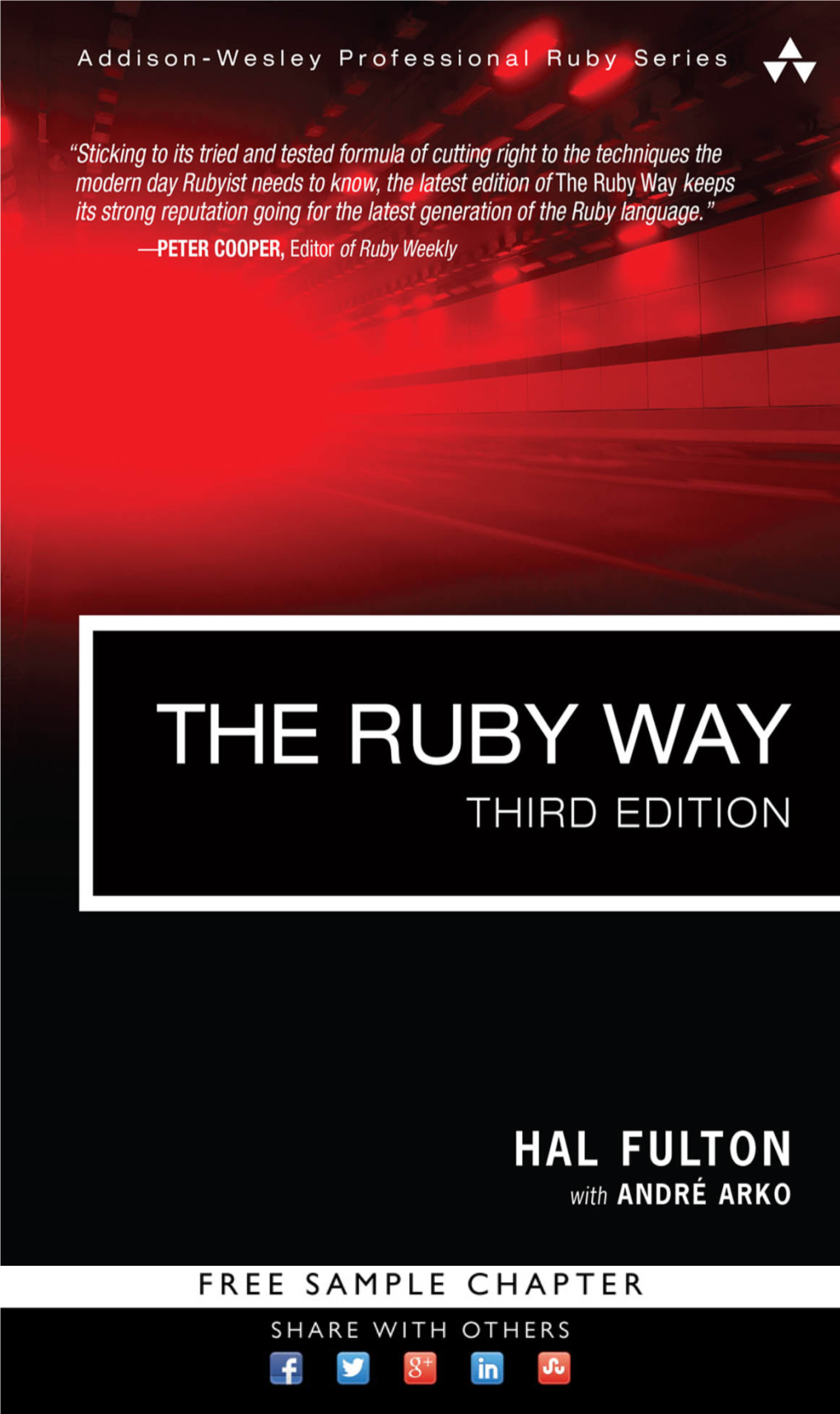 The Ruby Way: Solutions and Techniques in Ruby Programming