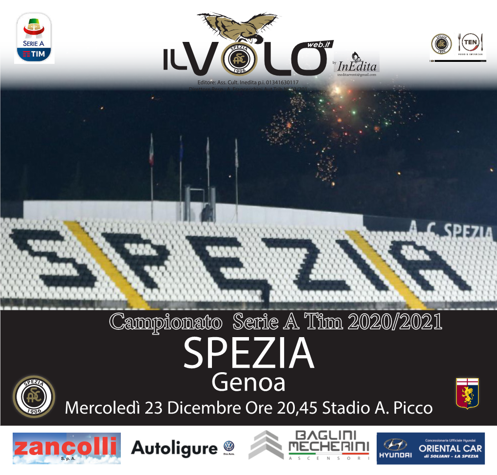 E' Online 'Il Volo' N°2 Spezia-Genoa