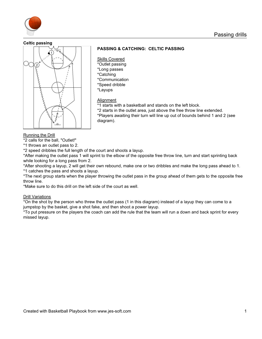 Celtic Passing PASSING & CATCHING: CELTIC PASSING