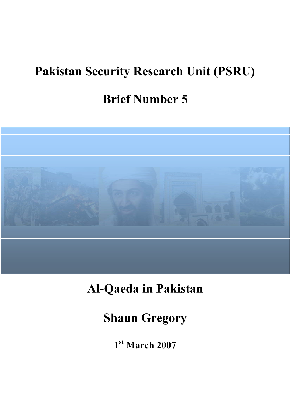 Al-Qaeda in Pakistan