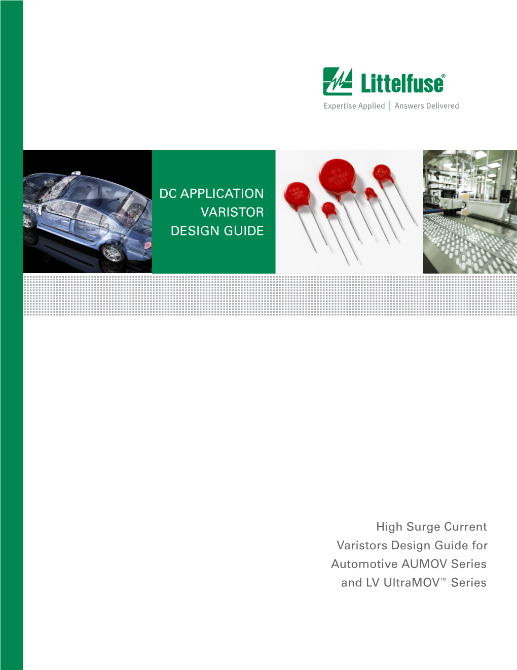 Dc Application Varistor Design Guide