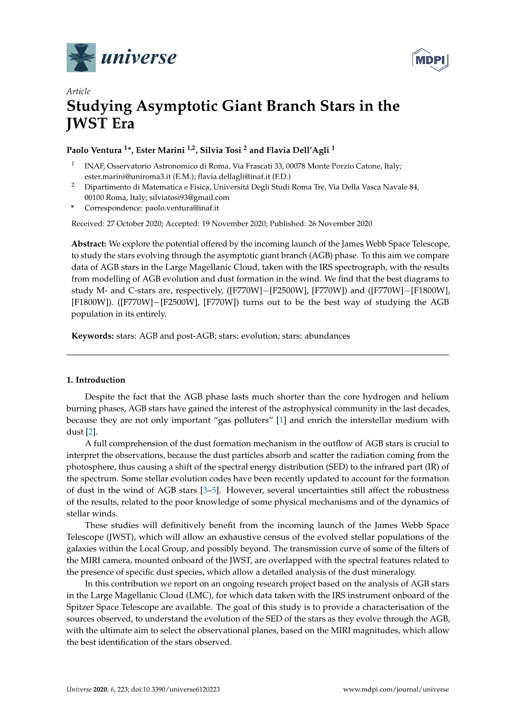 Studying Asymptotic Giant Branch Stars in the JWST Era