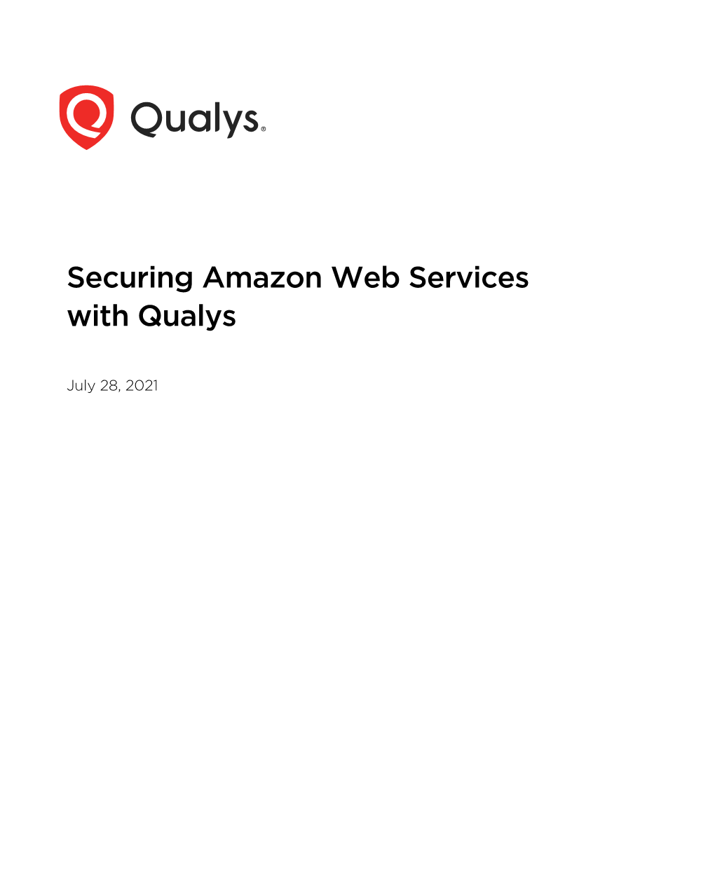 Securing Amazon Web Services with Qualys