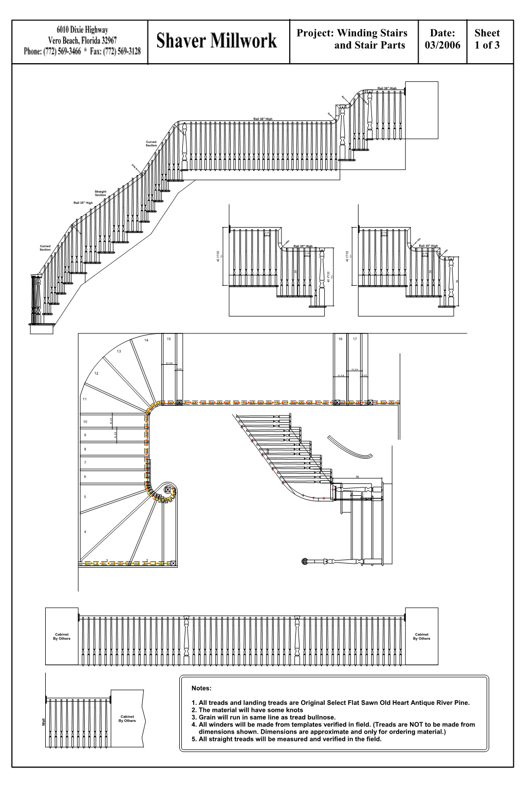 Winding Stairs and Stair Parts Date