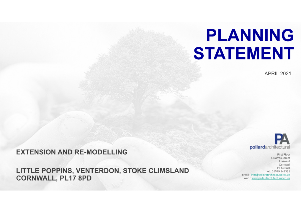 Planning Statement