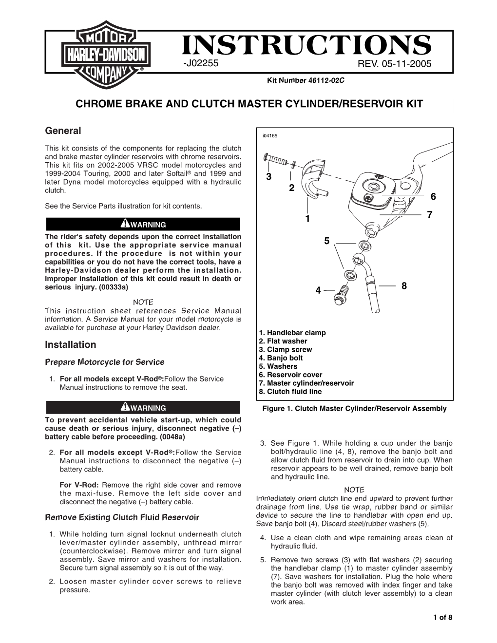 Instructions -J02255 Rev