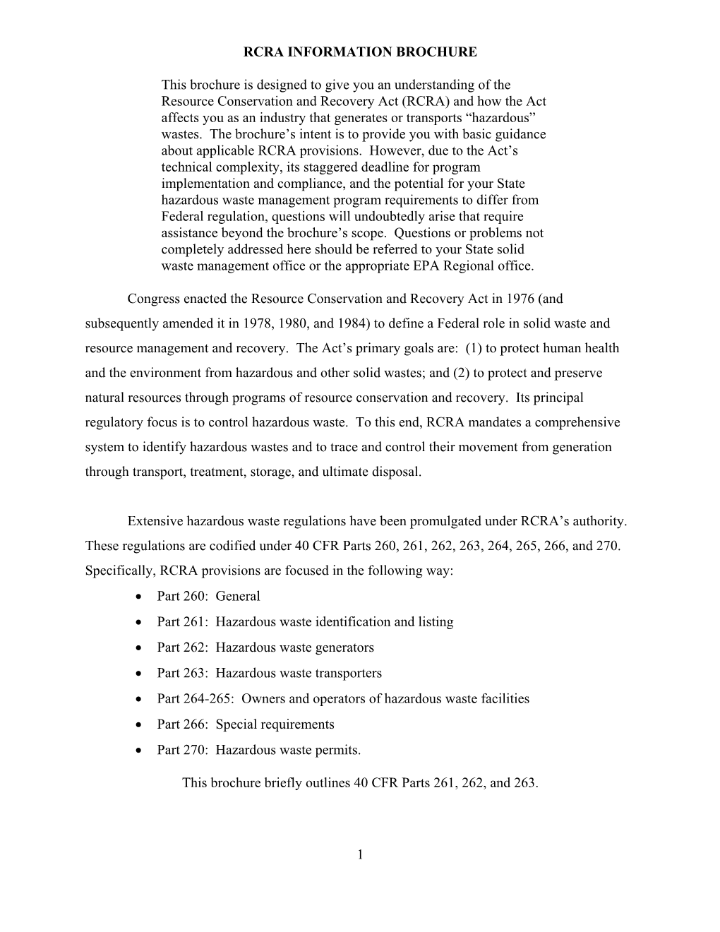 Industrial Pretreatment: Resource