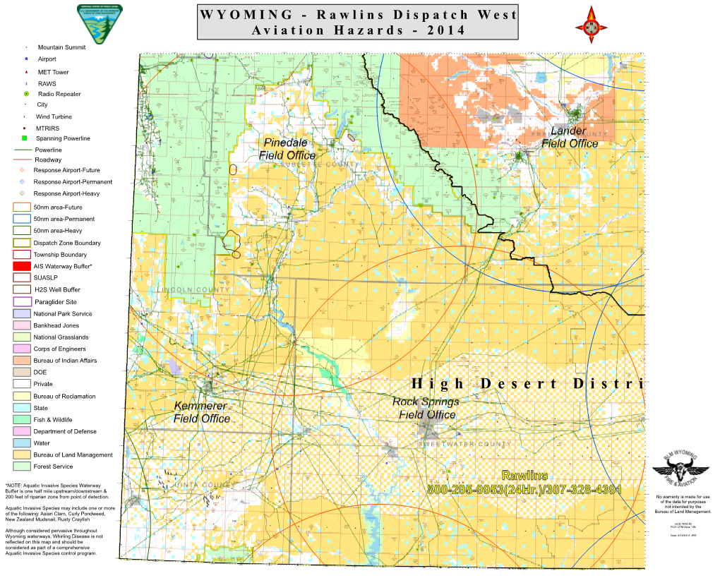 Aquatic Invasive Species Waterway Buffer Is One Half Mile Upstream