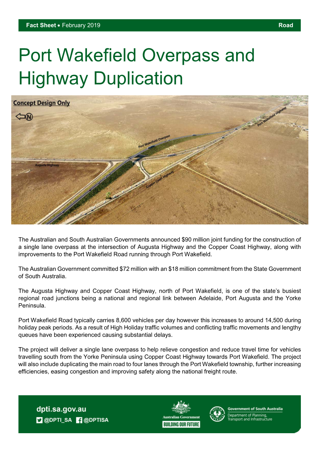 Port Wakefield Overpass and Highway Duplication