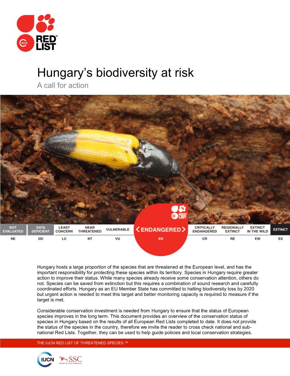 Hungary's Biodiversity at Risk