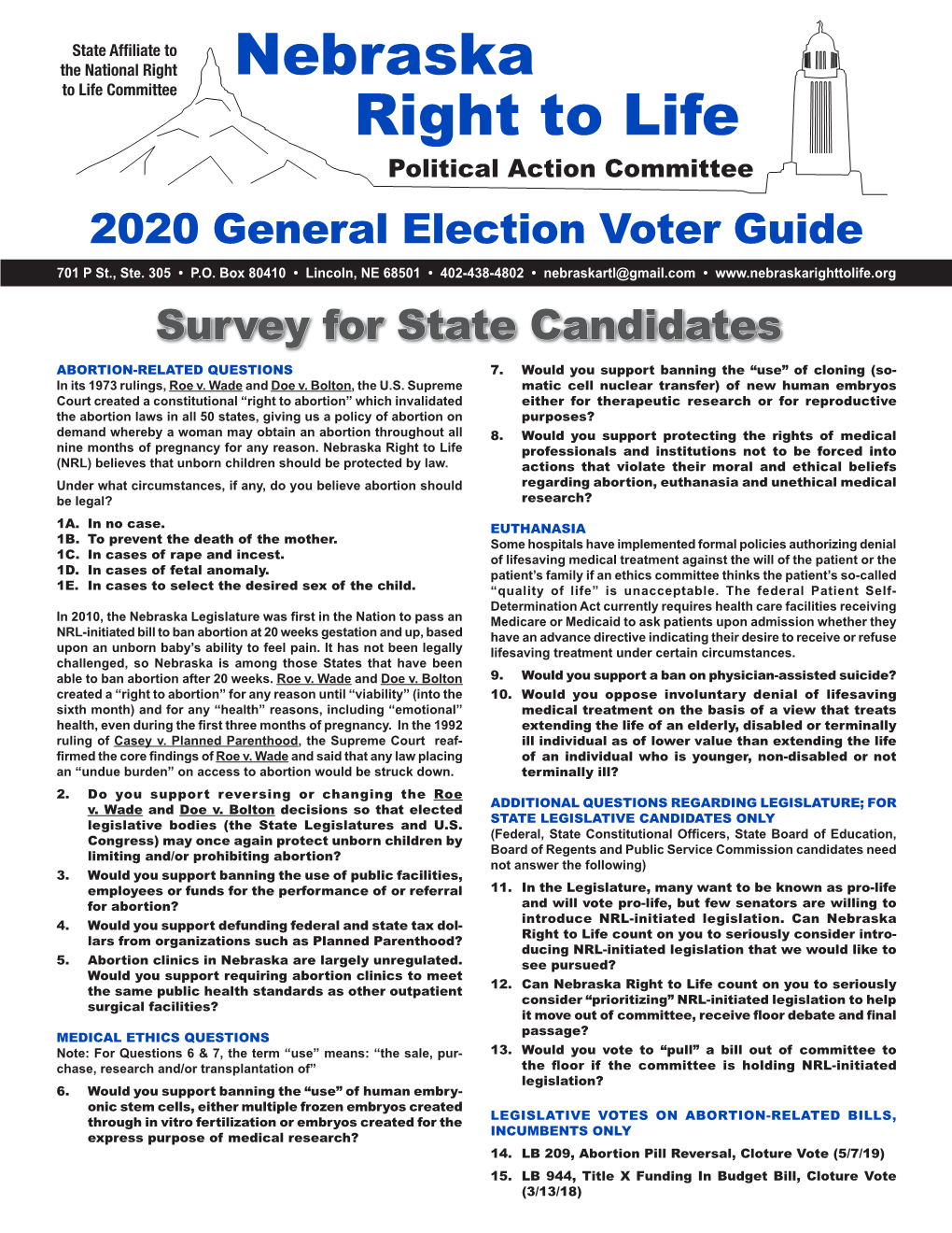 2020 General Election Voter Guide 701 P St., Ste