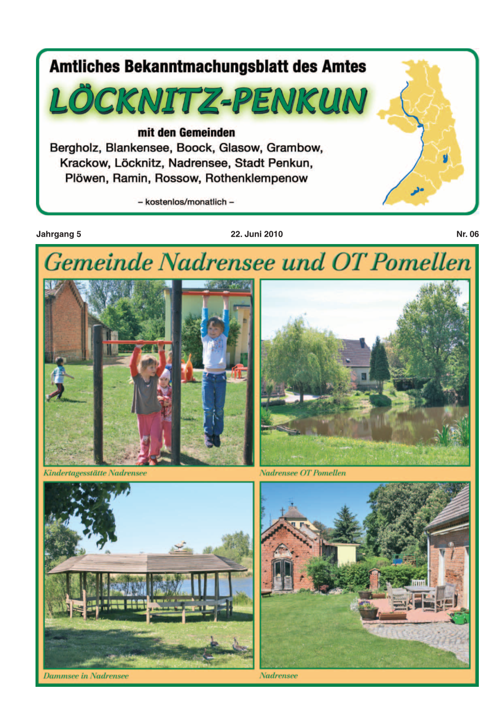 Nr. 06/2010 - 1 - Amtsblatt Löcknitz-Penkun