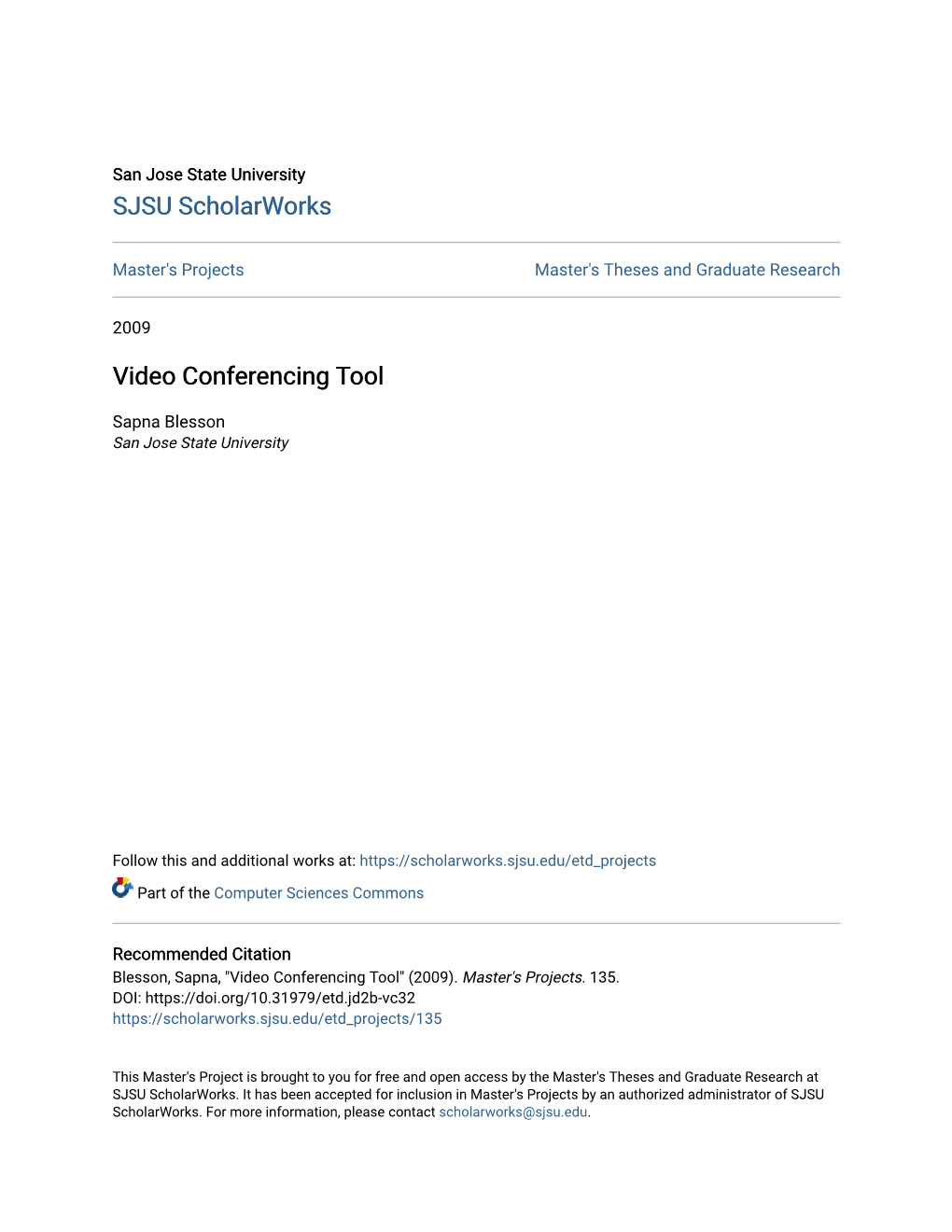 Video Conferencing Tool