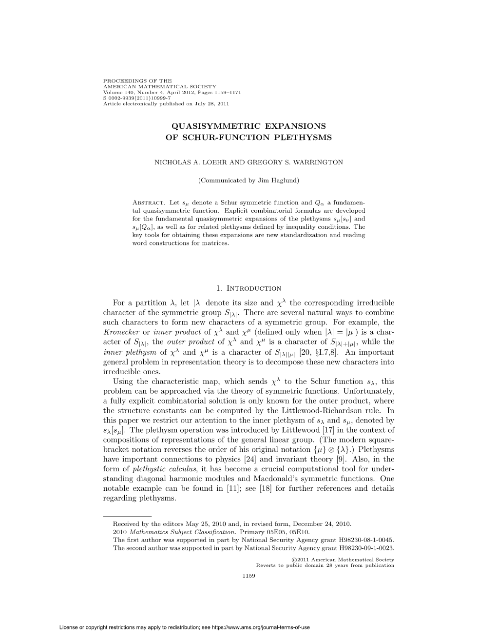 Quasisymmetric Expansions of Schur-Function Plethysms