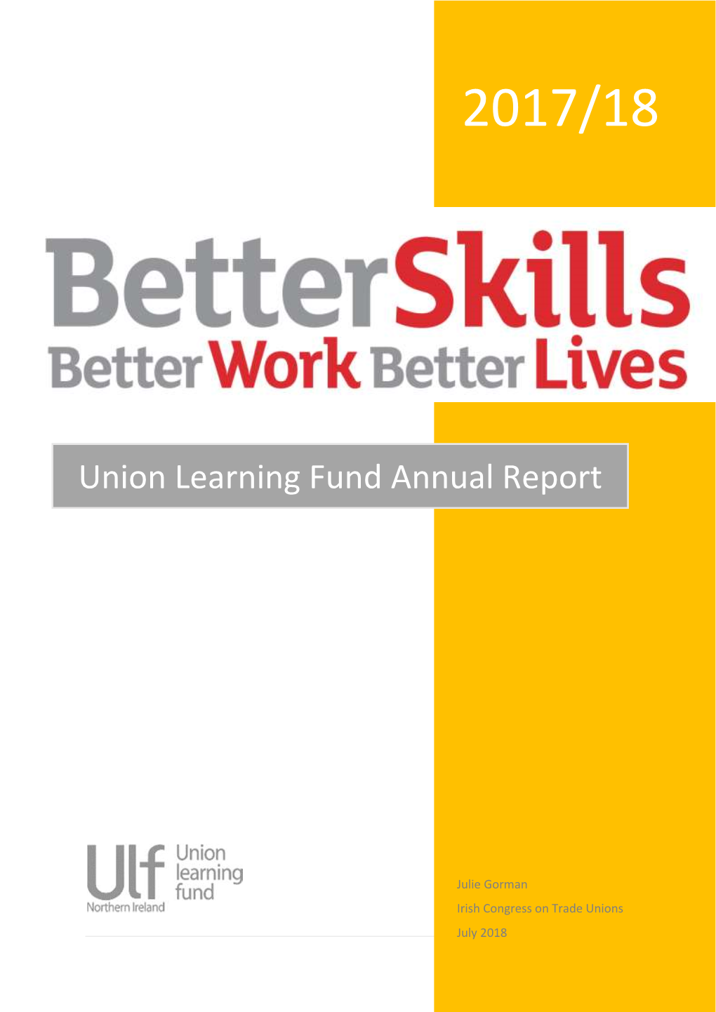 Union Learning Fund Annual Report