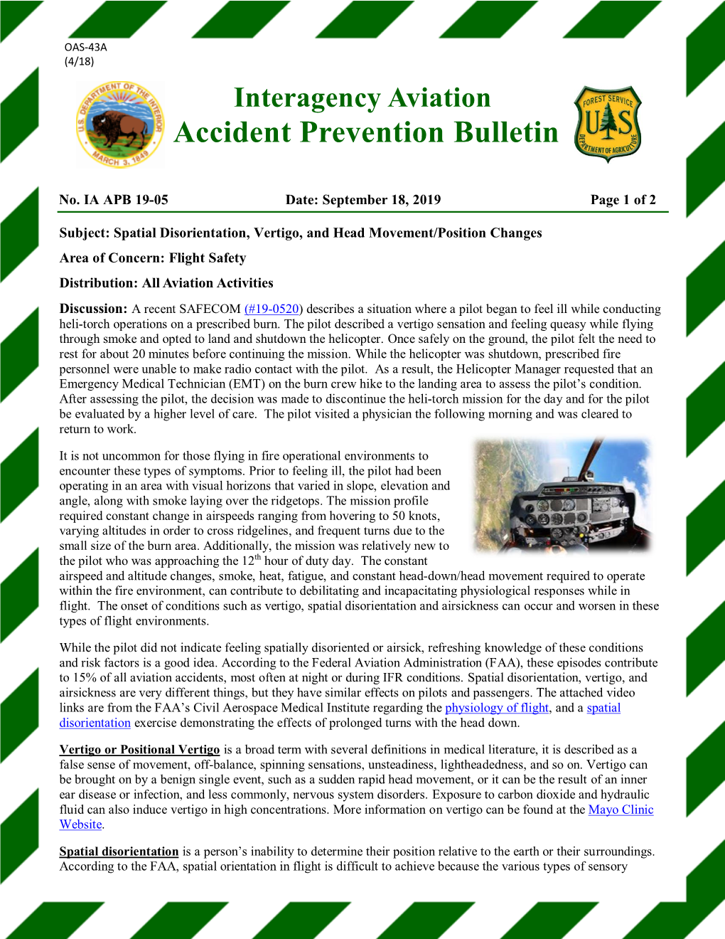 Interagency Aviation Accident Prevention Bulletin