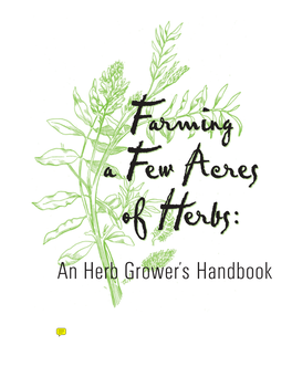 S144 Farming a Few Acres of Herbs