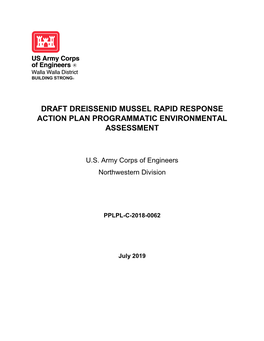 Aquatic Invasives Rapid Response Environmental Assessment