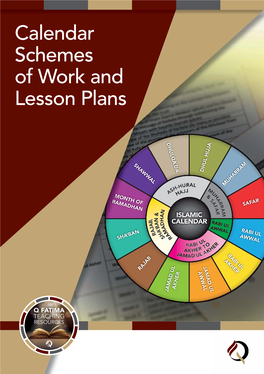 Calendar Schemes of Work and Lesson Plans