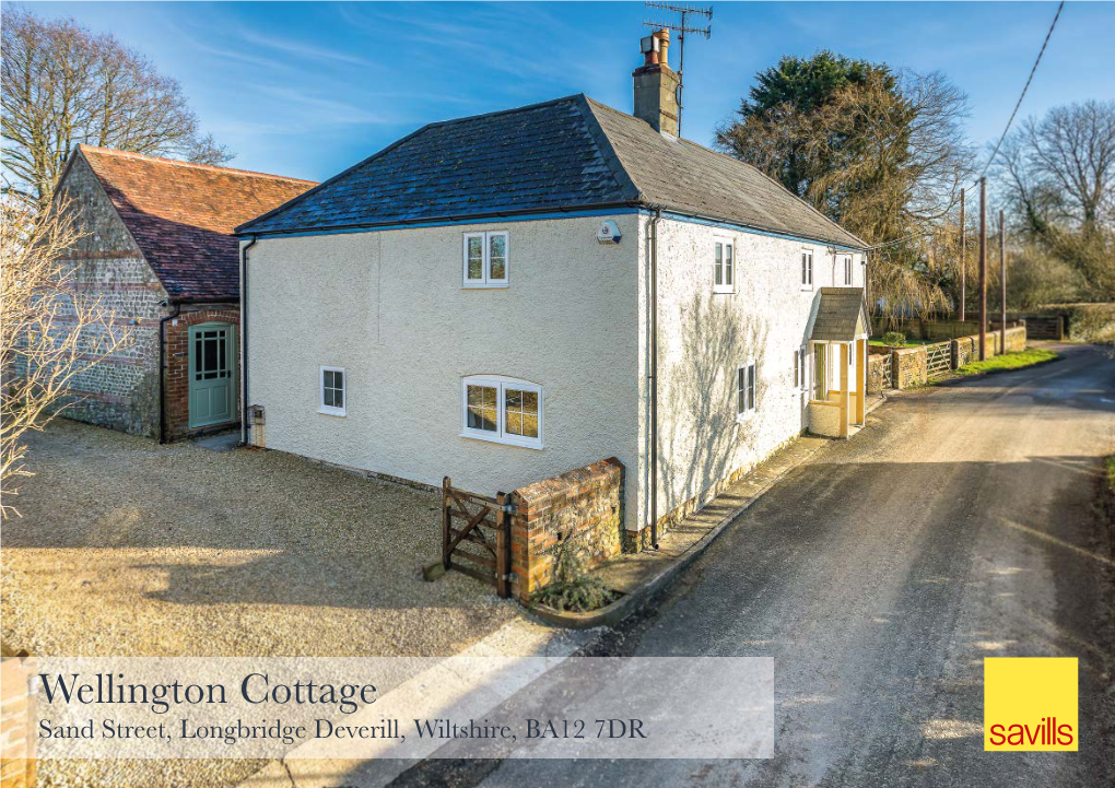 Wellington Cottage Sand Street, Longbridge Deverill, Wiltshire, BA12 7DR