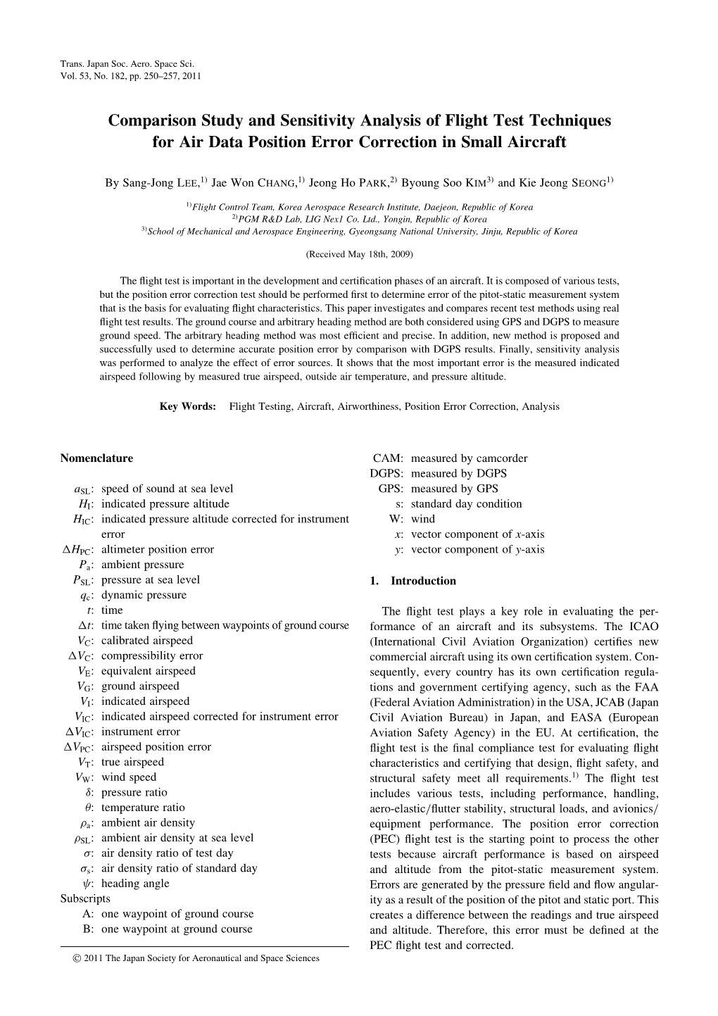 Comparison Study and Sensitivity Analysis of Flight Test Techniques for Air Data Position Error Correction in Small Aircraft