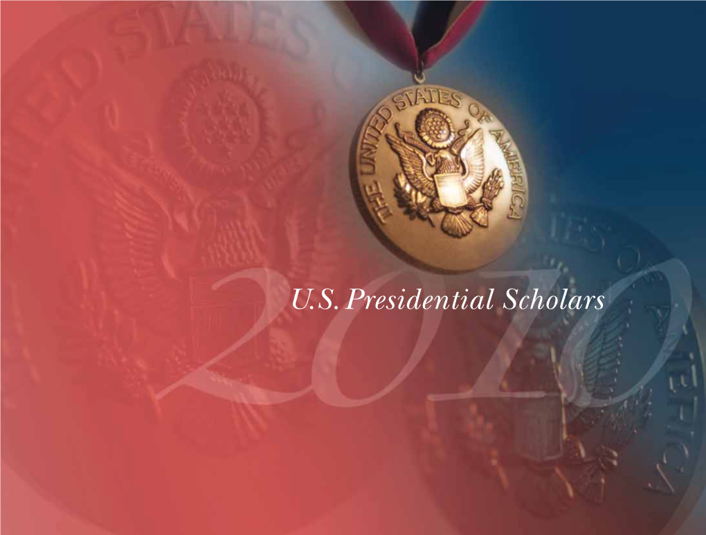 2010 Presidential Scholars Yearbook