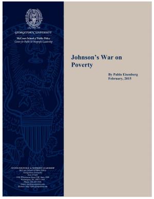 Johnson's War on Poverty