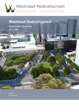 Westmead Redevelopment Sustainable Travel Plan 2017 - 2026