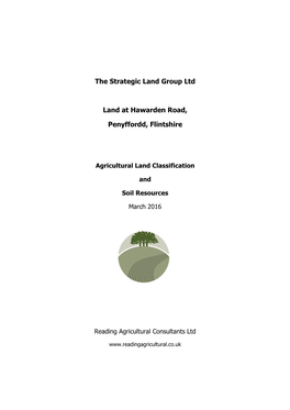 The Strategic Land Group Ltd Land at Hawarden Road, Penyffordd