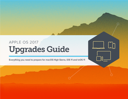 Upgrades Guide