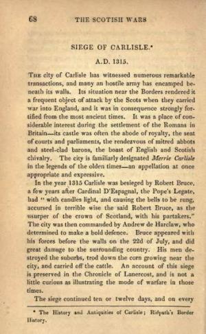 Siege of Carlisle."