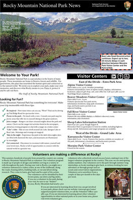 Rocky Mountain National Park News U.S