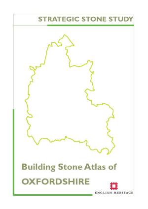 Building Stone Atlas of OXFORDSHIRE