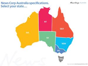 News Corp Australia Specifications. Select Your State